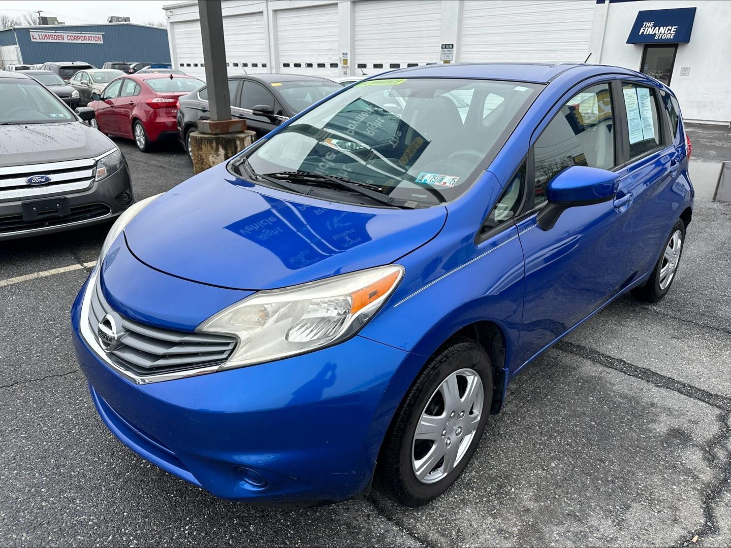 2015 BLUE* Nissan Versa Note S 5MT (3N1CE2CP0FL) with an 1.6L L4 DOHC 16V engine, 5-Speed Manual transmission, located at 1254 Manheim Pike, Lancaster, PA, 17601, (717) 393-9133, 40.062870, -76.323273 - Photo#0